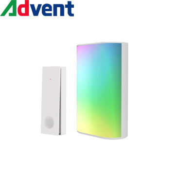 带定制铃声的防水 RGB 门铃灯