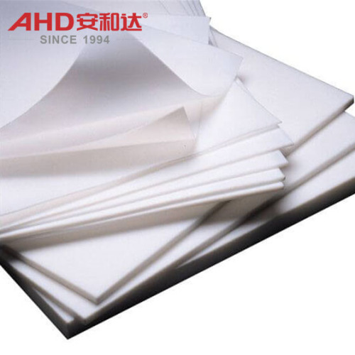Color blanco PTFE Hoja 100% Material de la junta virgen