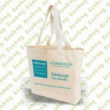 Cotton Bag, OEM Orders are Welcome, Measures 35 x 35 x 10cm