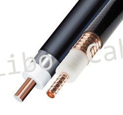 Corrugated Copper Tape Rf Coaxial Cable, Rf 5/8” Feeder Cable For Wireless Communication