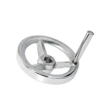 Factory Direct Chrome Plated Solid Handwheel for CNC Machine Lathe