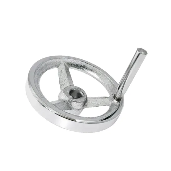 Factory Direct Chrome Plated Solid Handwheel for CNC Machine Lathe