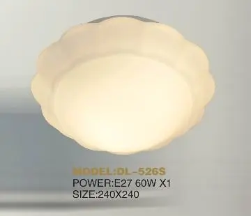 New design glass ceiling light