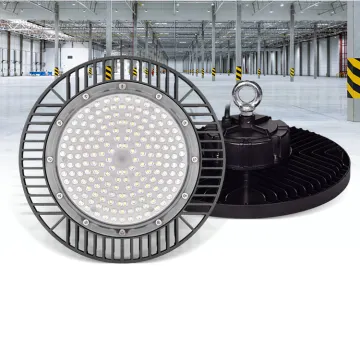 IP65 Round UFO LED High Bay Light - Commercial Industrial Lighting 100W 150W 200W for Warehouse Workshop