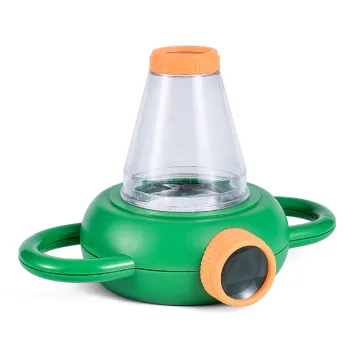 3X Two Lens Mini Bug Viewer Magnifying Glass Toy for Children
