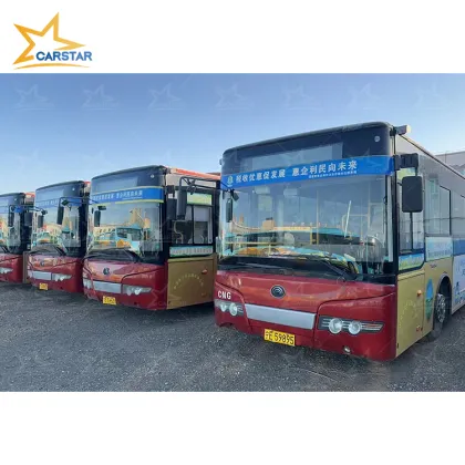 Used 52 Seater CNG Coach Mass Transit Bus
