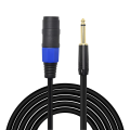 Speakon to Mono Speaker Cable 6.35mm
