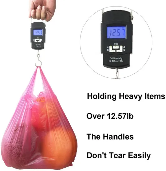 Reusable Plastic Grocery Bags