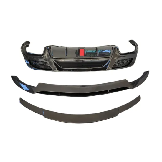 High quality 3K carbon fiber front lip rear diffuser duck tail body kit for Mercedes Benz GLE GLE300 GLE420 body kit