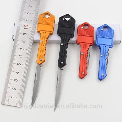 Key shaped folding knife, household knife