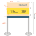 Custom Wayfinding System Signage Directory Sign