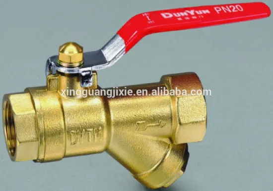Ball Valve With Strainer/Brass Strainer Ball Valve