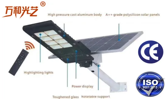 IP65 led Intergrated Proposal for Solar Street Light