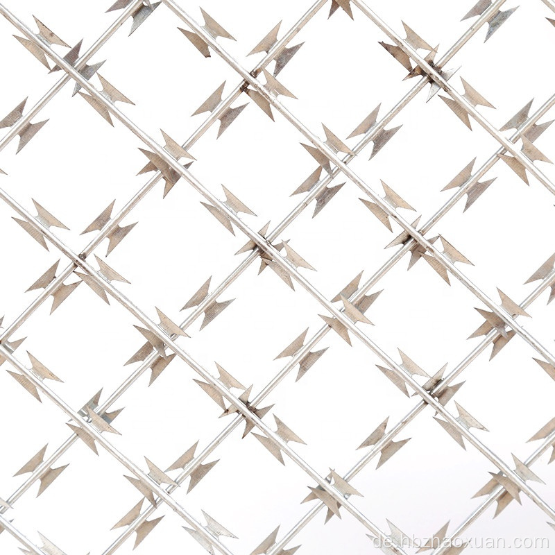 Verzinkter Rasiermesser -Stacheldraht für Gefängniszaun