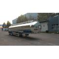 Mirror Aluminum Alloy Fuel Tanker Truck Semi-Trailer