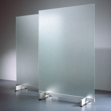 10mm 12mm Clear Frosted Toughened Glass Panel Price