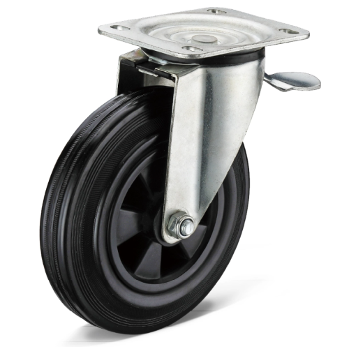 Heavy Duty Utility new styles Rubber Wheel Caster