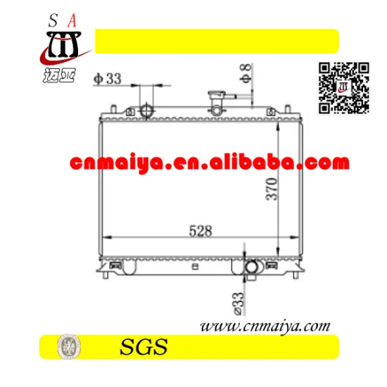 ACCENT 1.5CRDi RADIATOR