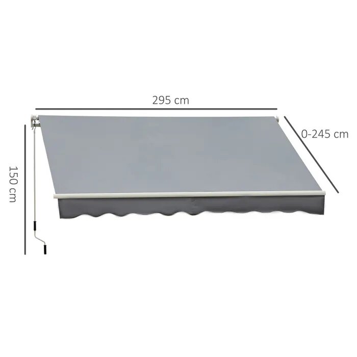 803-1 Manual Retractable Awning