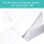 white 4x6 self adhesive direct thermal barcode label 100x150 fan fold shipping sticker paper roll