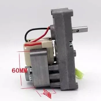Customized Model Accepted 110V-230V 25W Wood Pellet Feed Motor for Pellet Smoker