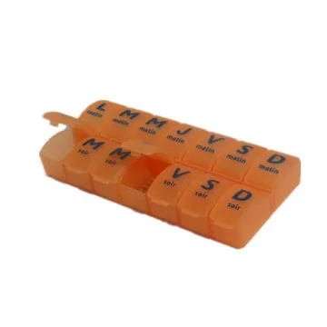 Plastic tablet dispenser pill dispensing containers