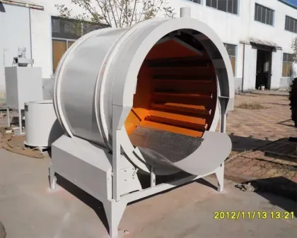 Industrial precision casting drum sandblasting machine