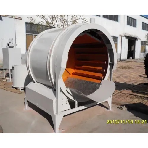 Industrial precision casting drum sandblasting machine