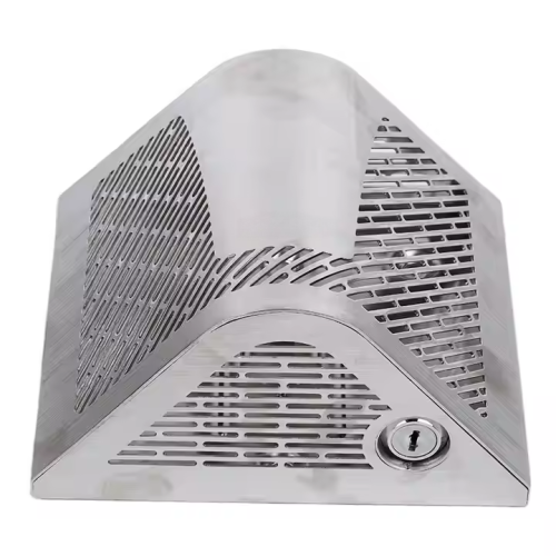 Изготовленный на заказ металлический штампованный блок управления из анодированного алюминия