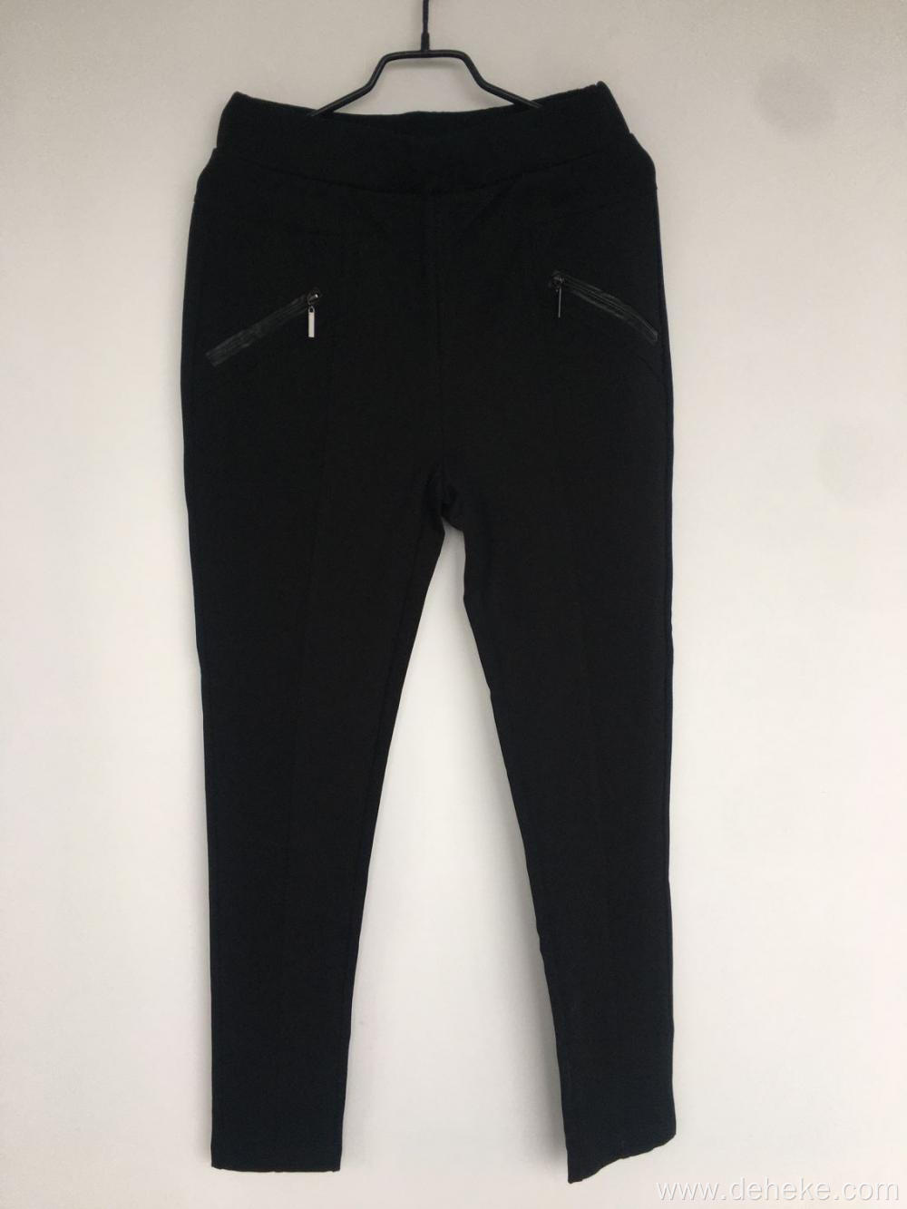 Delivery Fast Knitted Zip Decro Trousers