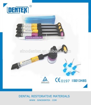 Dental asthetic light cure composite resin kit for Enamel and INC