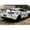 PVC Vinylwrap Digital Snow Camouflage