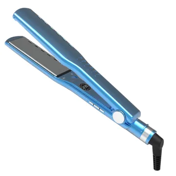 Ceramic Flat Iron Hair Straightener with Temperature Regulation