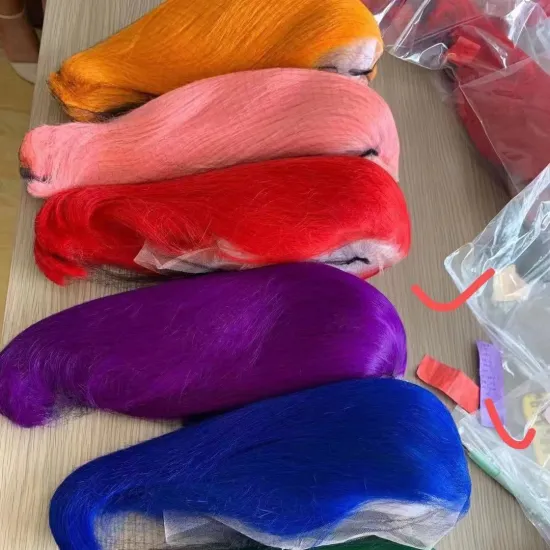 PINK ORANGE GREEN BLUE RED PURPLE Transparent Lace Front Wig Cuticle Aligned Brazilian Virgin Human Hair Lace Front Colored Wig