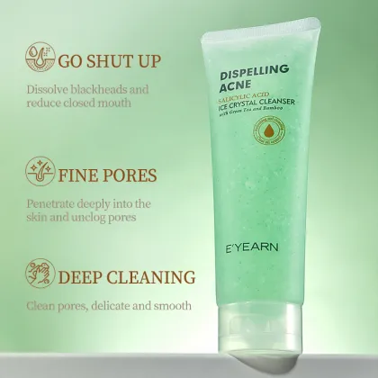 Refreshingly Exfoliating Salicylic Acid Anti-Acne Face Wash Gel