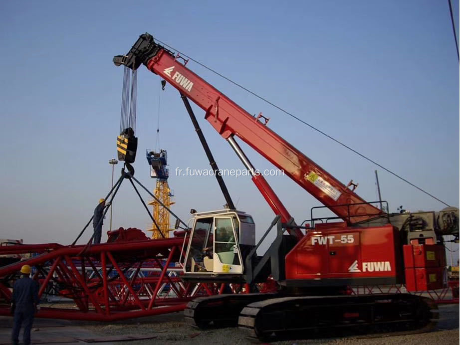 Grue sur chenilles à flèche télescopique en Soldes