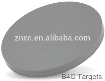 Boron carbide sputtering target 99.99% B4C sputtering deposition