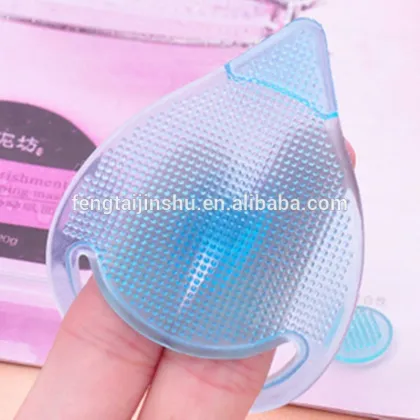Useful Facial Cleansing Face Pad Silicon Brush Pore Cleanser Blackhead Remover