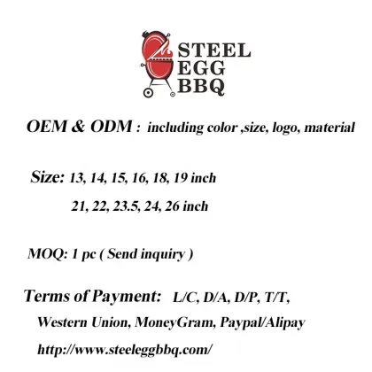 SEB KAMADO Part SideTable Bbq Charcoal Grill Accessories Outdoor Grilling Kitchen for Meet Char Broil Grill