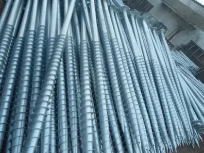 Galvanized Screw Pile Foundation Helical Pile
