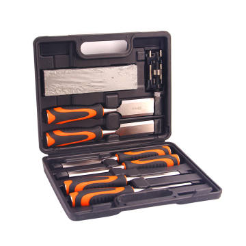 Professional Custom CRV Double Color Durable Woodwork Chisel Set