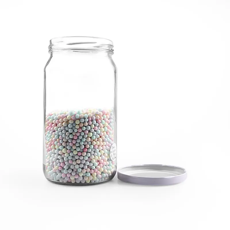 840ml Glass Jar With Lid3 Png