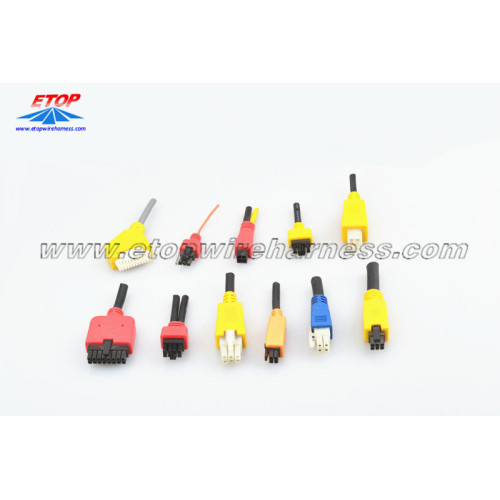 Conectores mini-fit sobremoldados e conector micro-fit