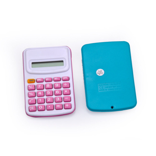 8 cijfers Mini Pocket Colorful Calculator