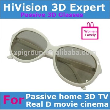 Women Fashion Passive Real D or MasterImage circular polarized 3d glasses