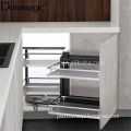 Wooden Kitchen Cabinet Blind Corner Soft-Close Magic Organizer