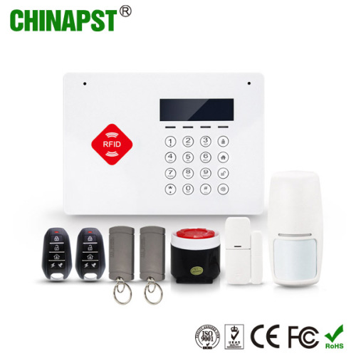 2016 Best APP Controlled Smart RFID Wireless GSM Alarm System (PST-G66B)