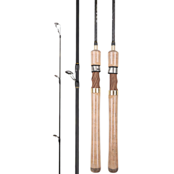 Fabricante de China Manejo de madera de madera Fibra de carbono Fibra de carbono Varilla de pesca de trucha ultraligera