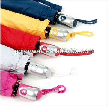 wholesale 3 folding auto open & close umbrella