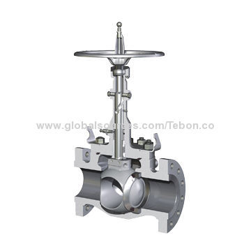Orbital ball valve with wedge-type sealing construction